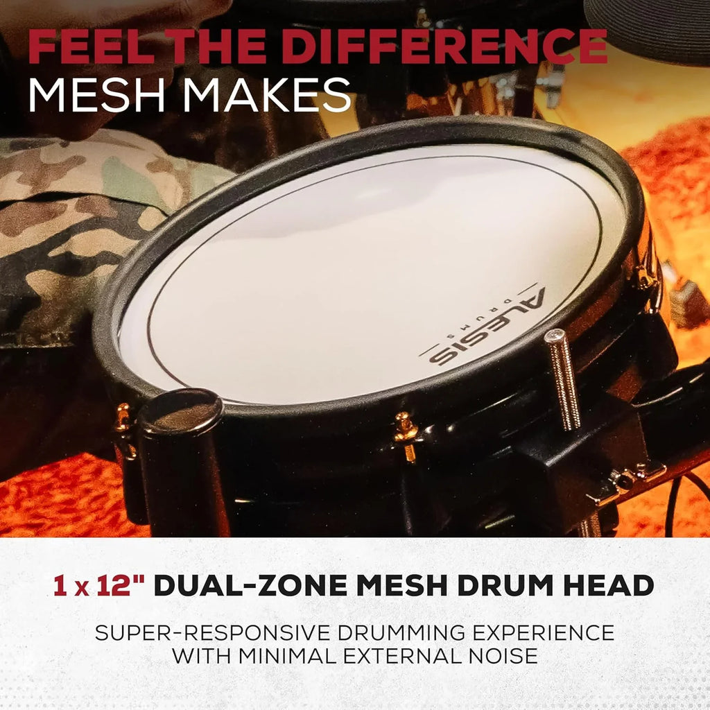 Batterie électronique Alison Strata Prime avec écran tactile et tête à grille double zone