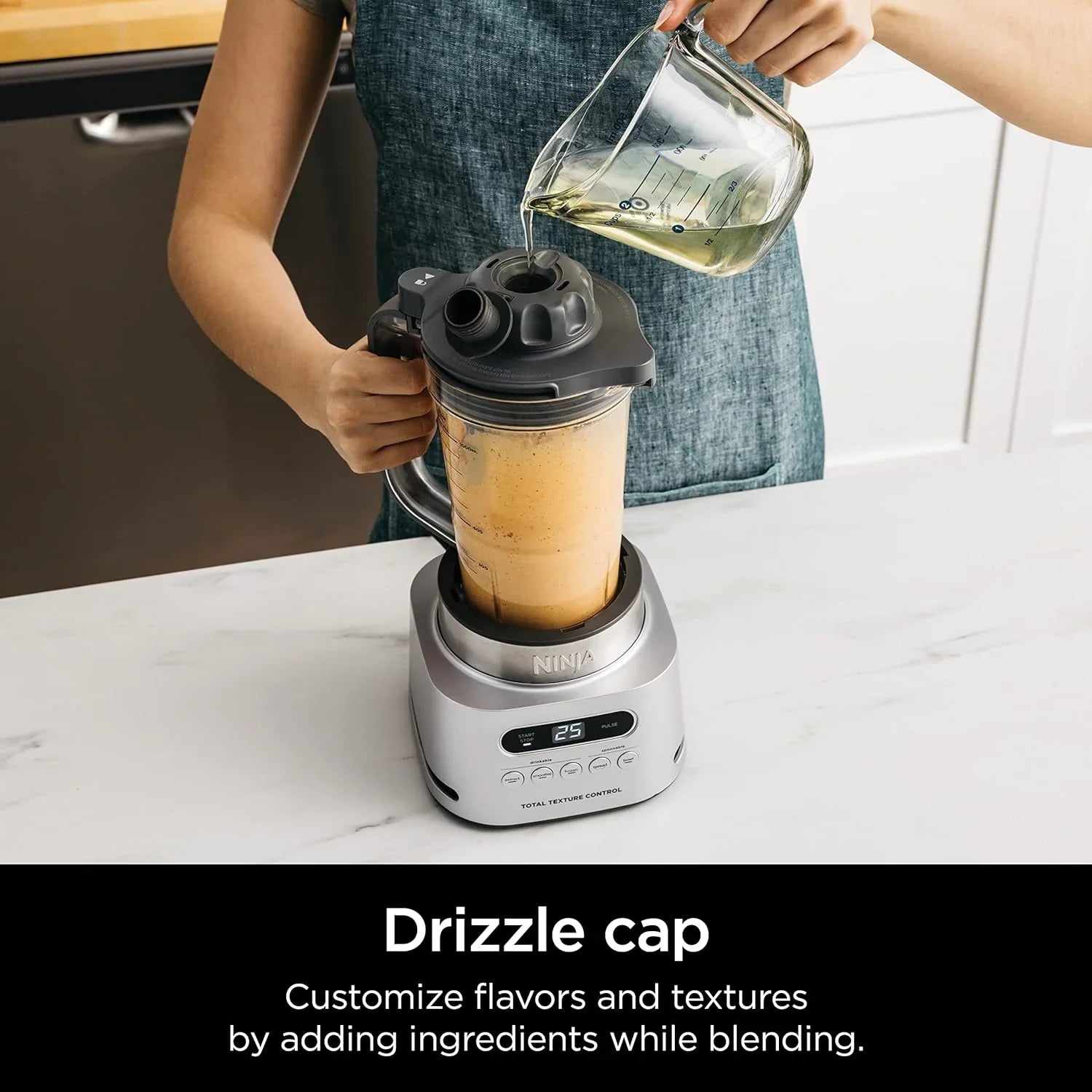 Ninja SS151 Twisti Blender Duo, extracteur de nutriments pour smoothies haute vitesse 1600 WP