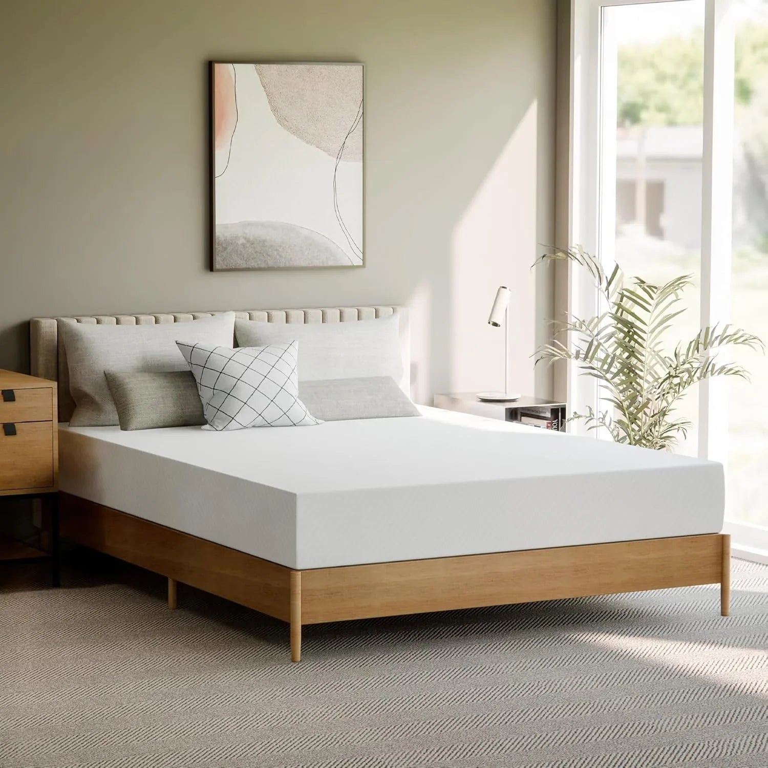Matelas en mousse à mémoire de forme GAESTE de 8 pouces, entièrement rafraîchissant, matelas dans une boîte