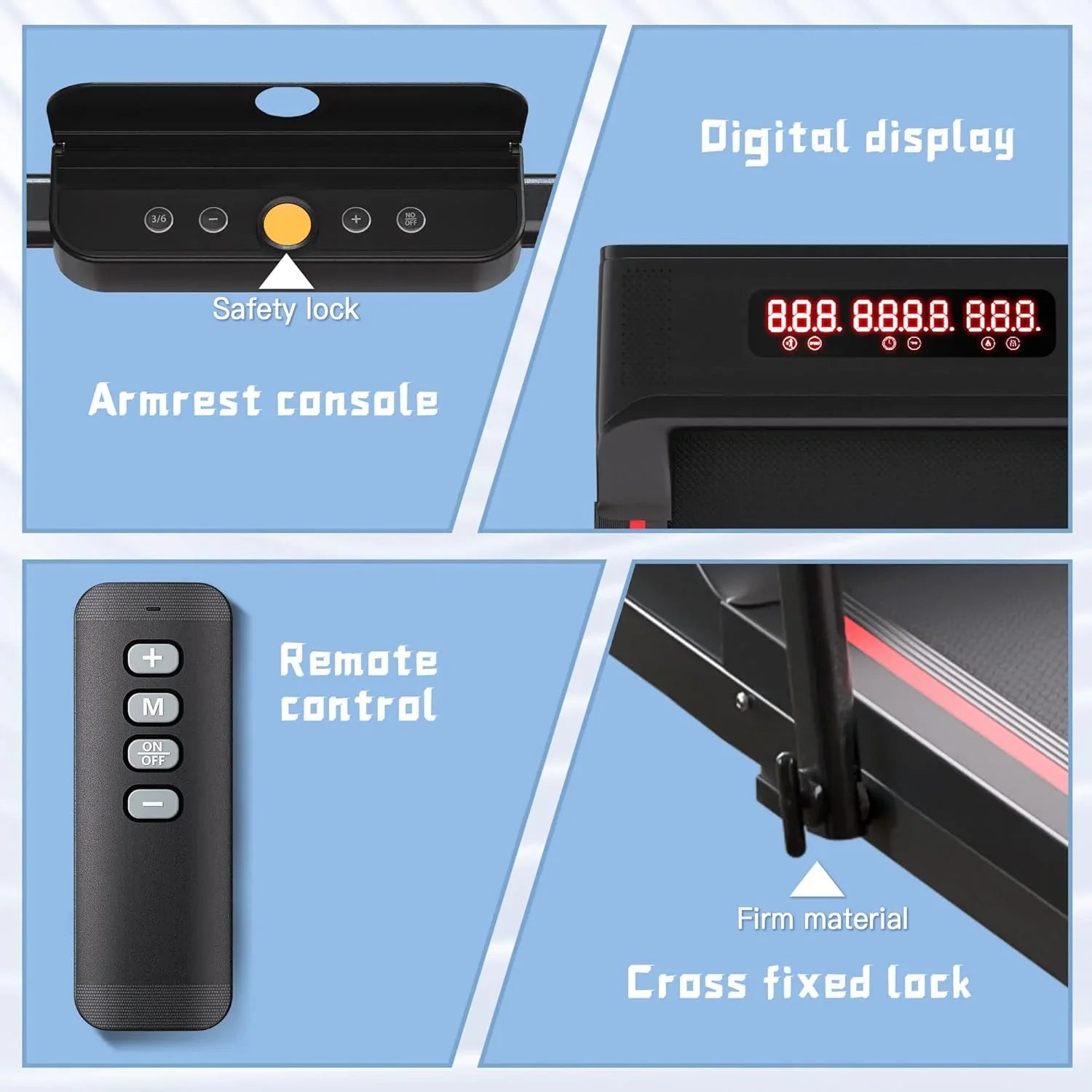 Tapis de course vibrant Sperax (avec application) 3 en 1 sous le bureau, tapis de course silencieux de 2,5 CV (avec télécommande), tapis de course portable pour la maison et le bureau