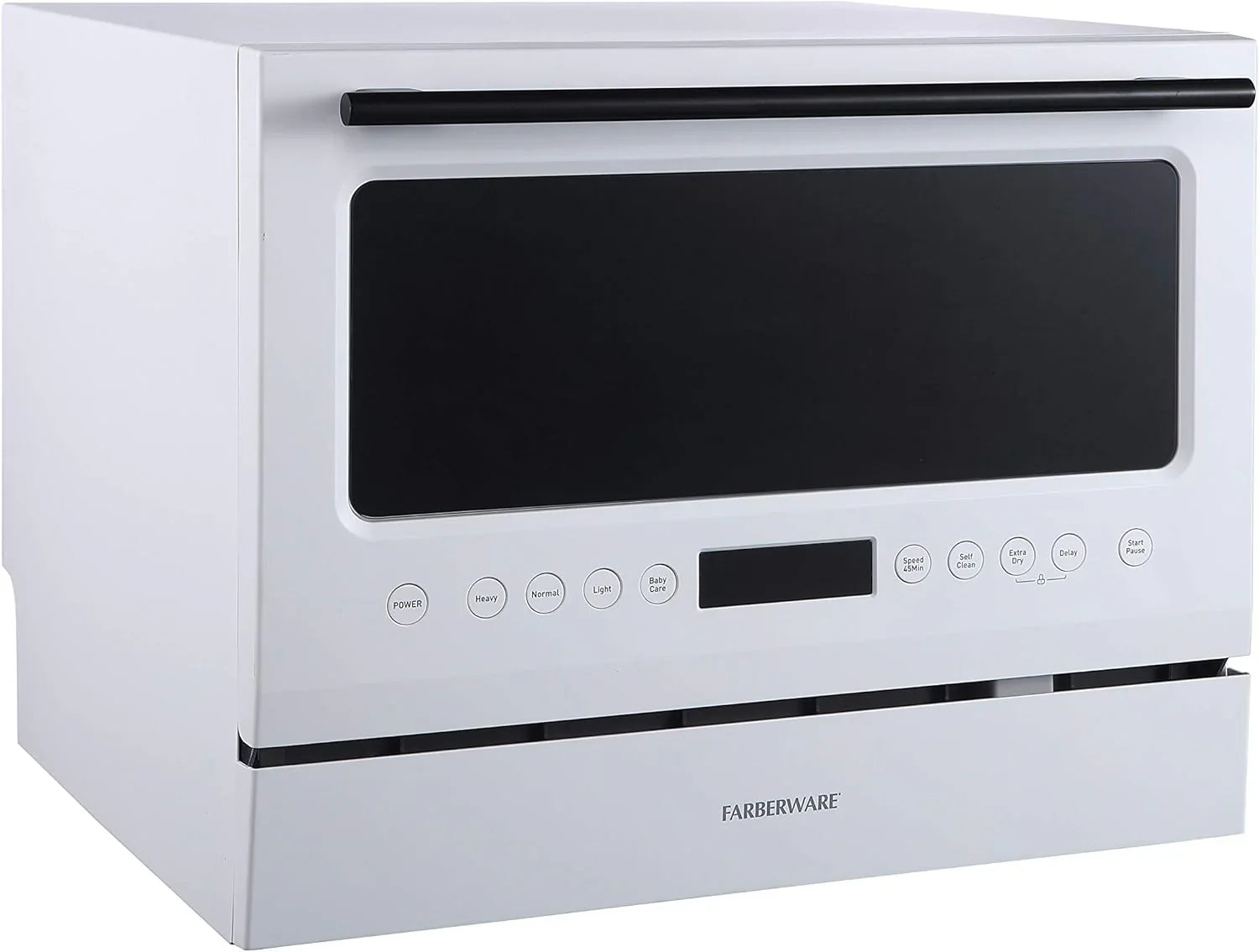 Lave-vaisselle compact Farberware 6 postes - Mini lave-vaisselle de comptoir portable