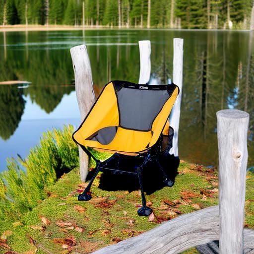 Chaise de plage pliante de camping compacte et ultralégère