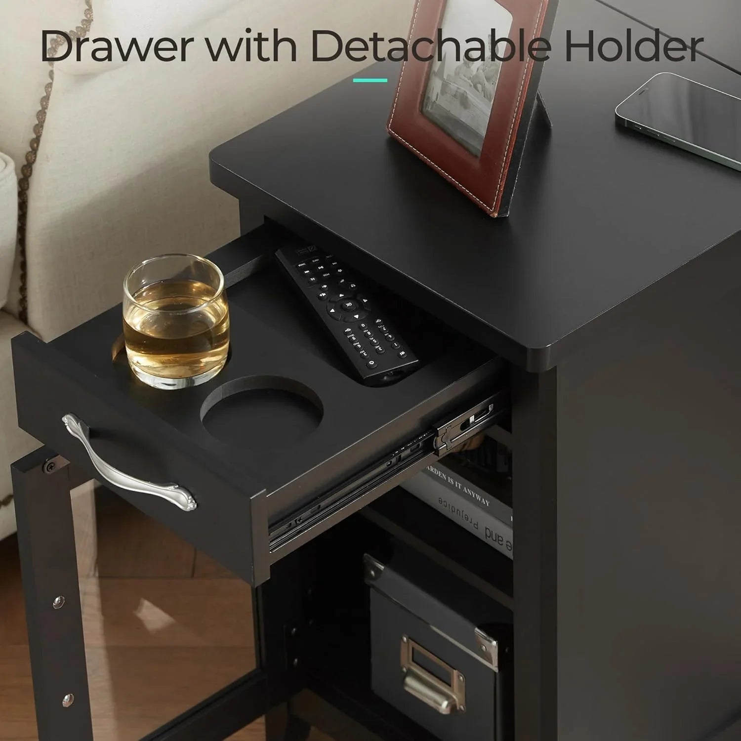 Table d'appoint de ferme Table d'appoint étroite Petite table de chevet