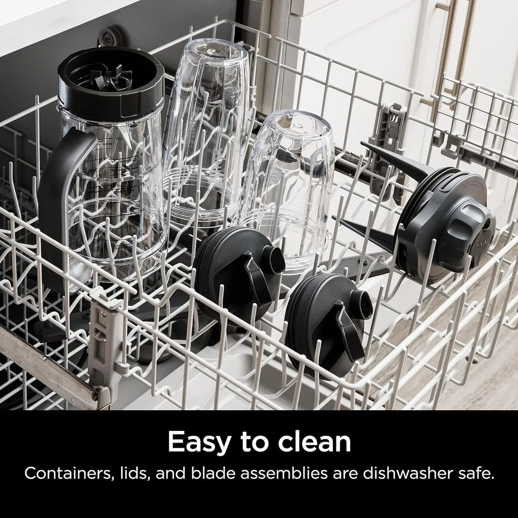 Ninja SS151 Twisti Blender Duo, extracteur de nutriments pour smoothies haute vitesse 1600 WP