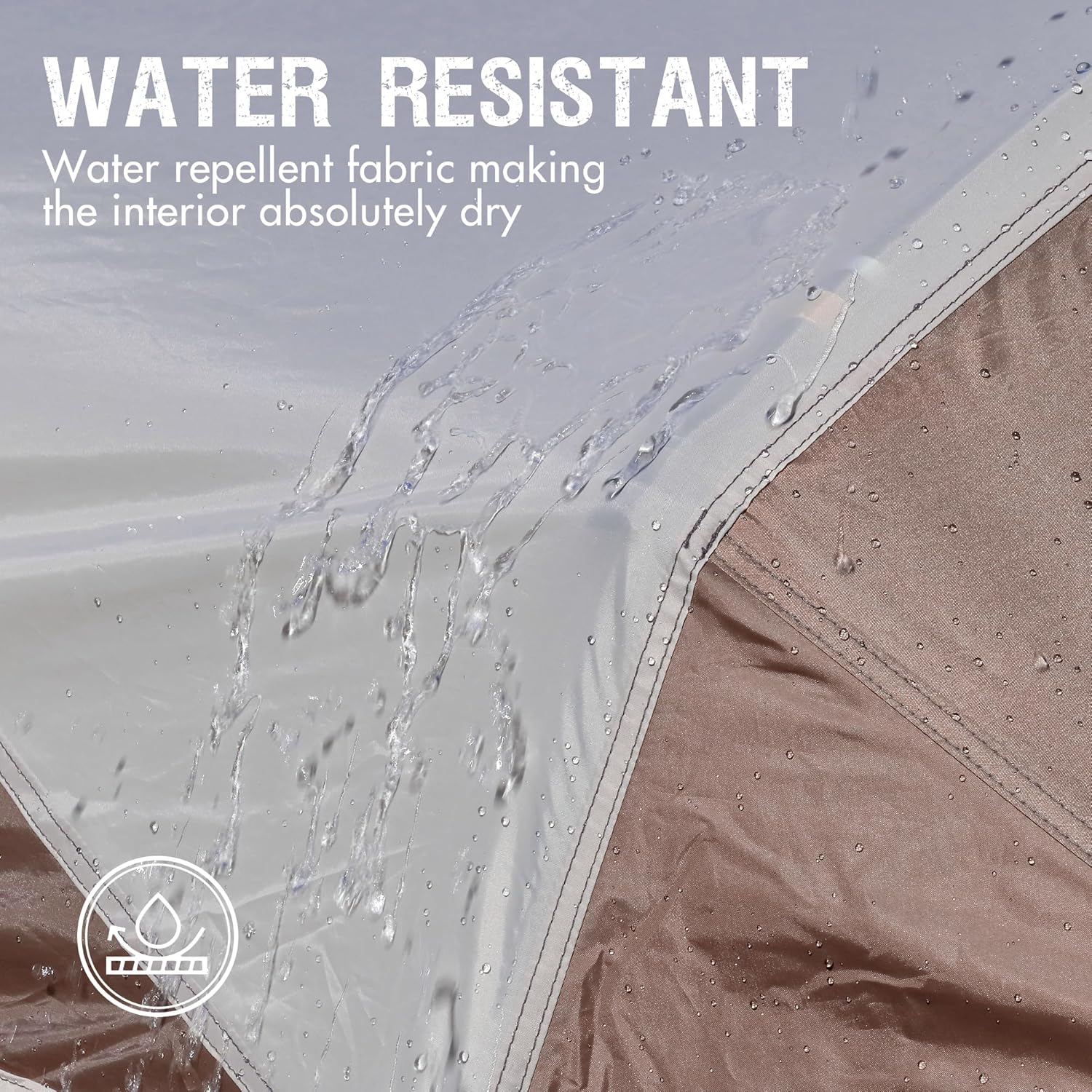 Tente de camping familiale PORTAL 6/8/10 personnes avec moustiquaire, grande tente tunnel étanche