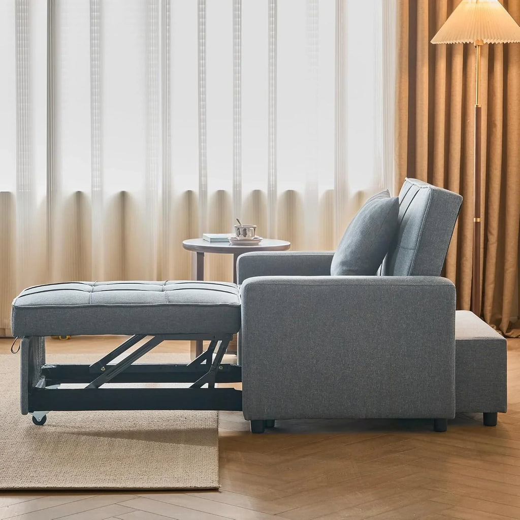 Canapé-lit convertible avec lit gigogne