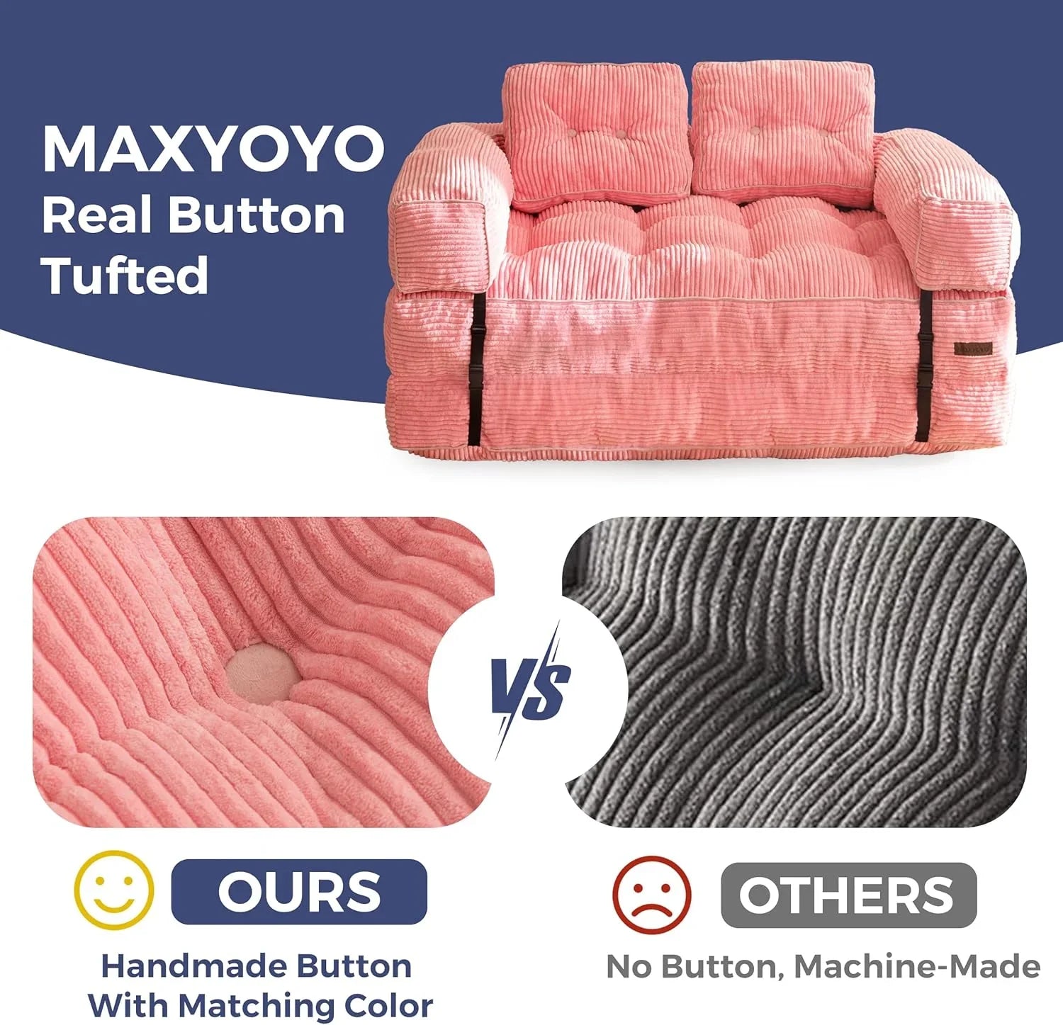 Canapé-lit pliant, canapé-lit convertible en L avec accoudoirs et oreillers