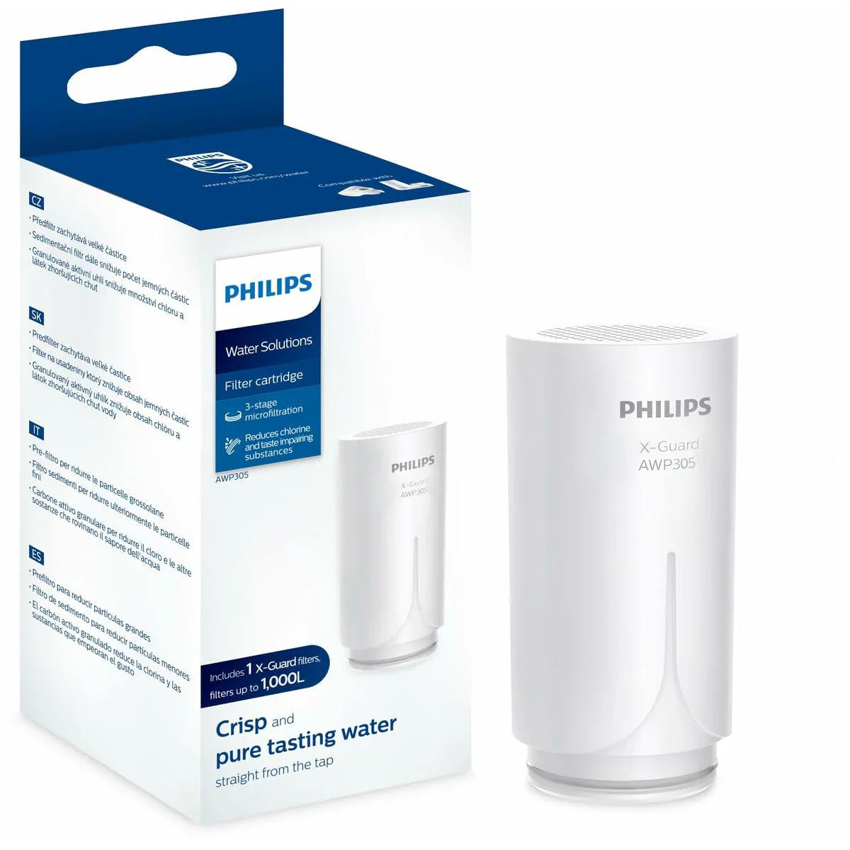 Filtre à eau à osmose inverse pour comptoir, système de filtration d'eau Philips 5 pouces
