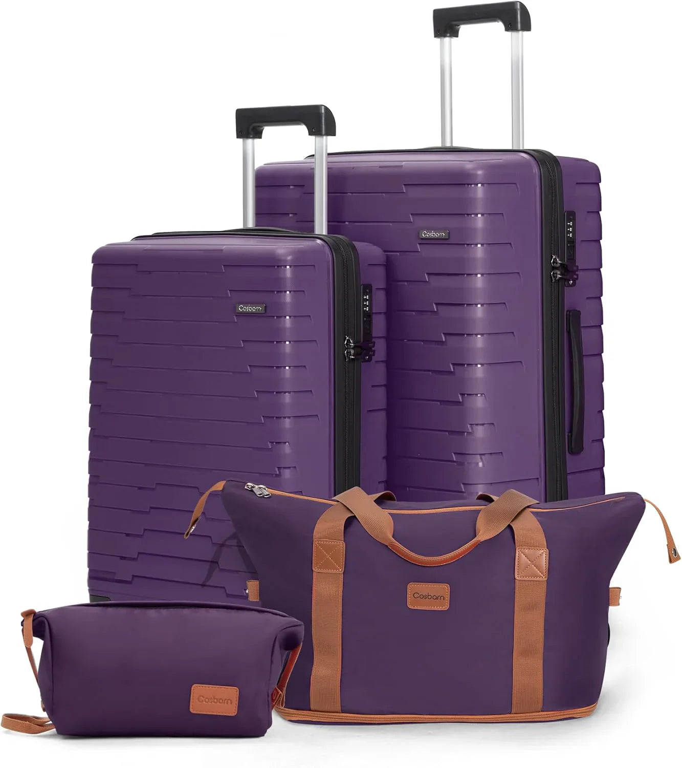 Ensemble de 5 bagages à roulettes, valise rigide en ABS avec roulettes pivotantes