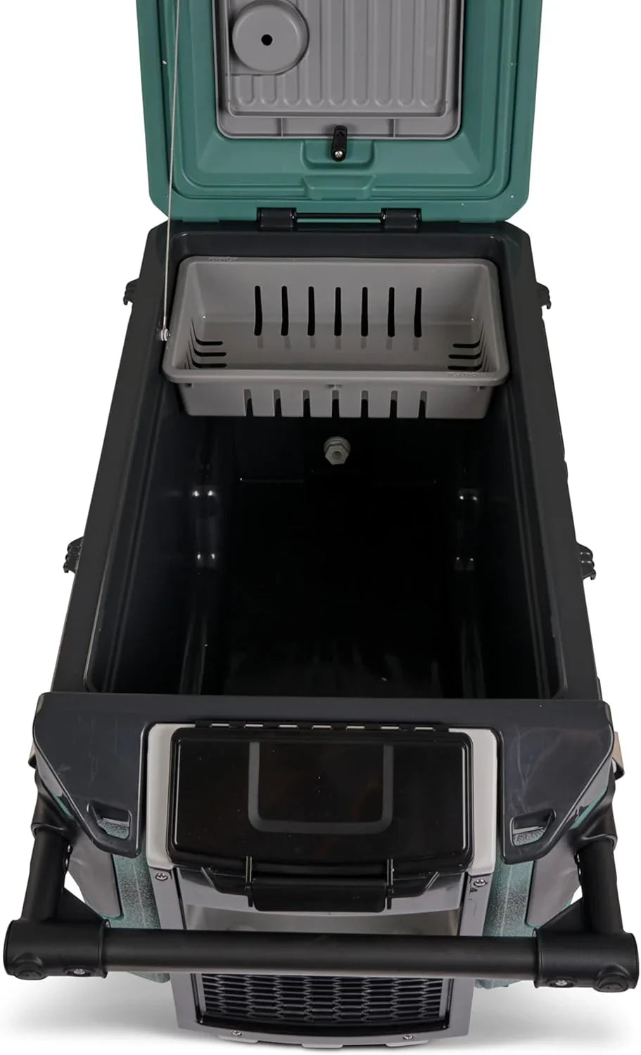 Glacière à roulettes de 70 pintes, glacière isotherme à coque rigide