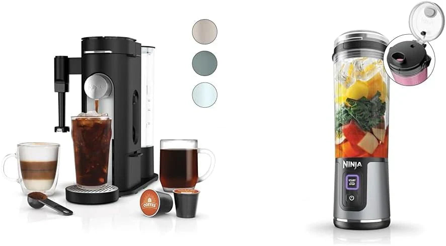 Ninja | Cafetière | Tasse unique | Infusion avec dosettes et mouture | Compatible K-Cup | 4 méthodes d'infusion