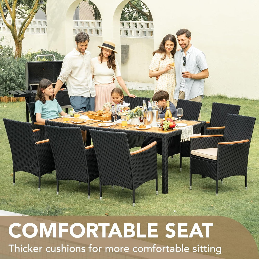 Ensemble de meubles de salle à manger Devoko 7 pièces, ensemble de salon de patio,