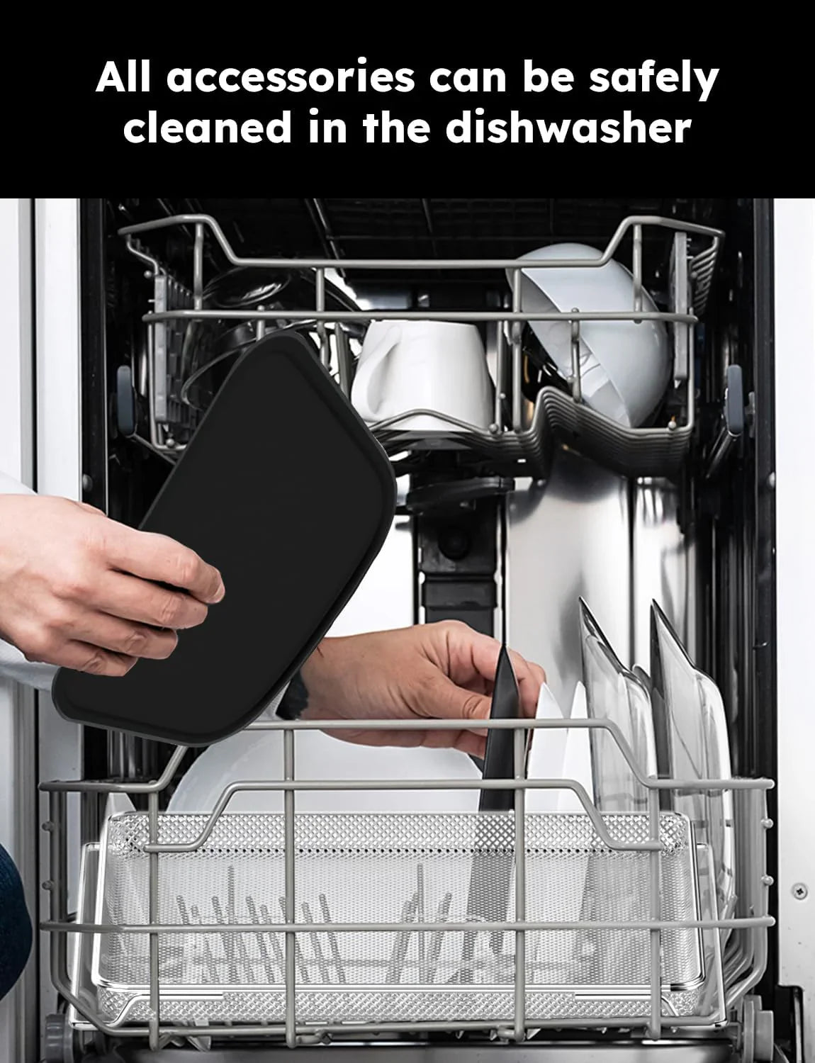 Friteuse à air et gril Nuwave Brio 15,5 pintes avec contrôle de température de 50 à 425 °F, 100 préréglages et 50 mémoires, thermomètre intelligent intégré et technologie Linear T