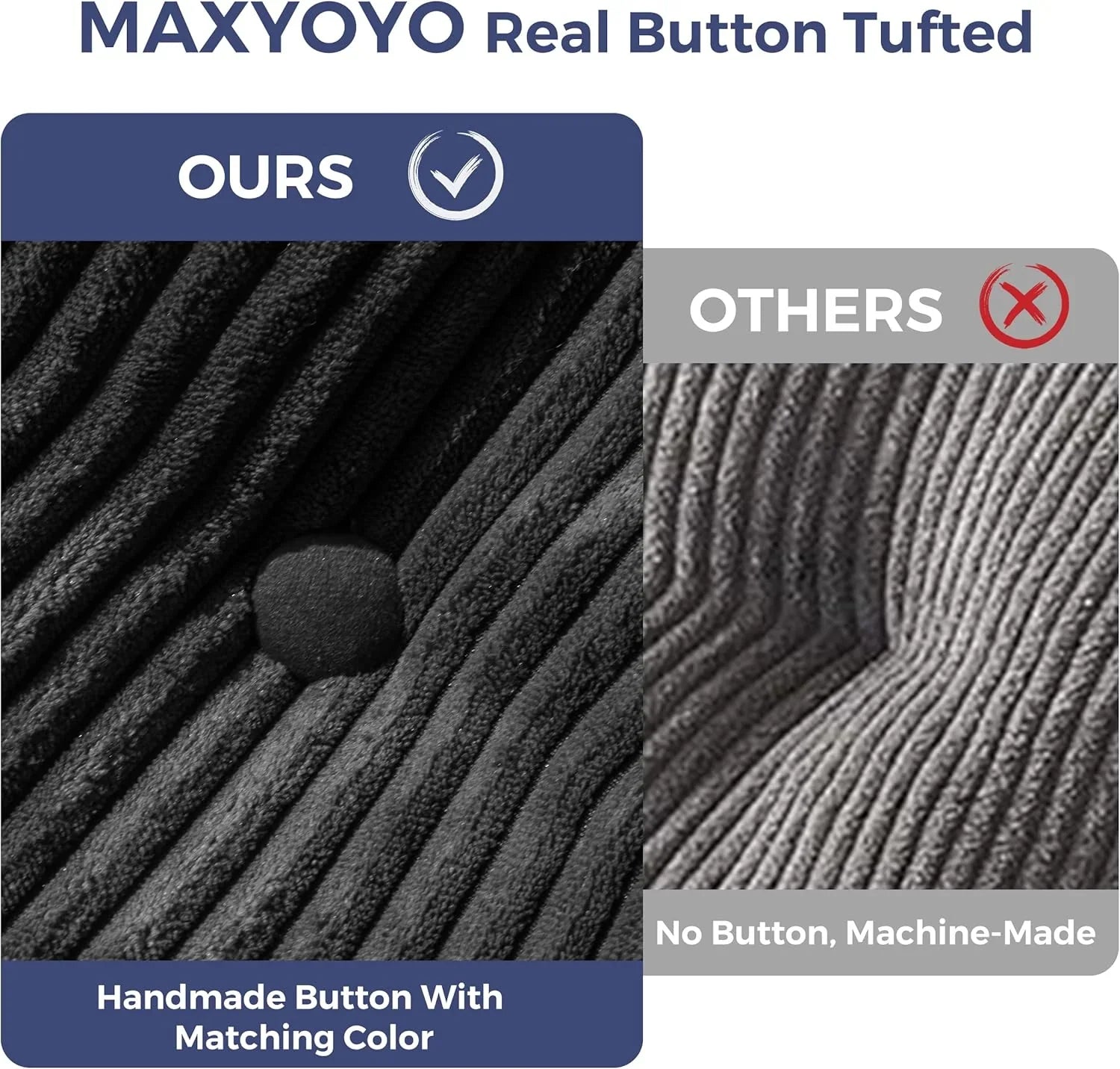 Canapé-lit pliant MAXYOYO, fauteuil convertible avec oreiller, matelas pliable avec support dorsal, fauteuil-lit pliant portable