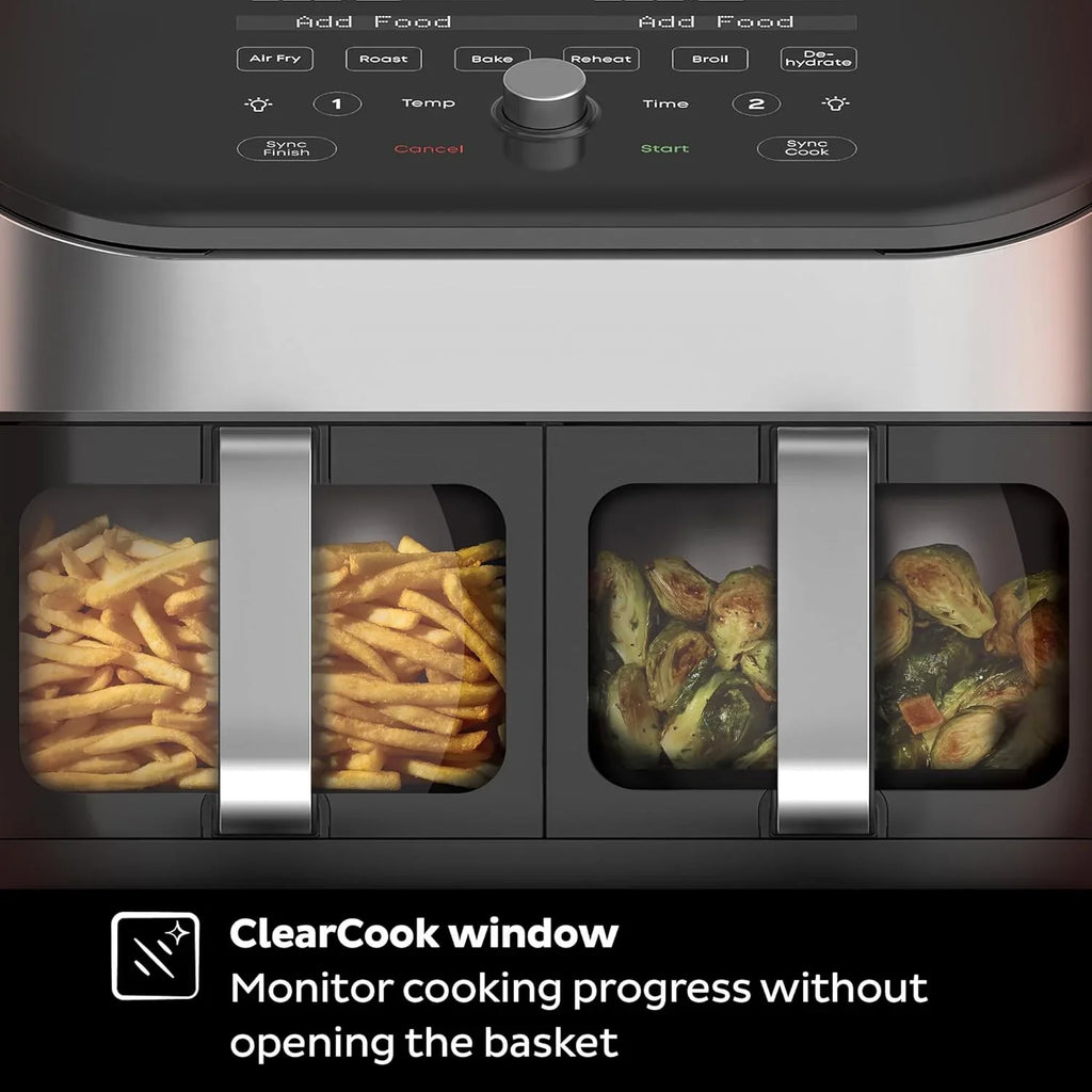 Friteuse à air Instant Pot Vortex Plus 6QT avec technologie d'élimination des odeurs, fonction 6 en 1