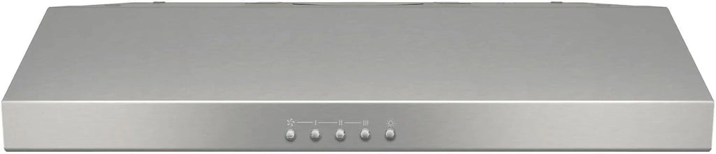 Hotte de cuisinière sous-armoire Broan-NuTone Glacier à trois vitesses avec éclairage DEL, conforme aux normes ADA