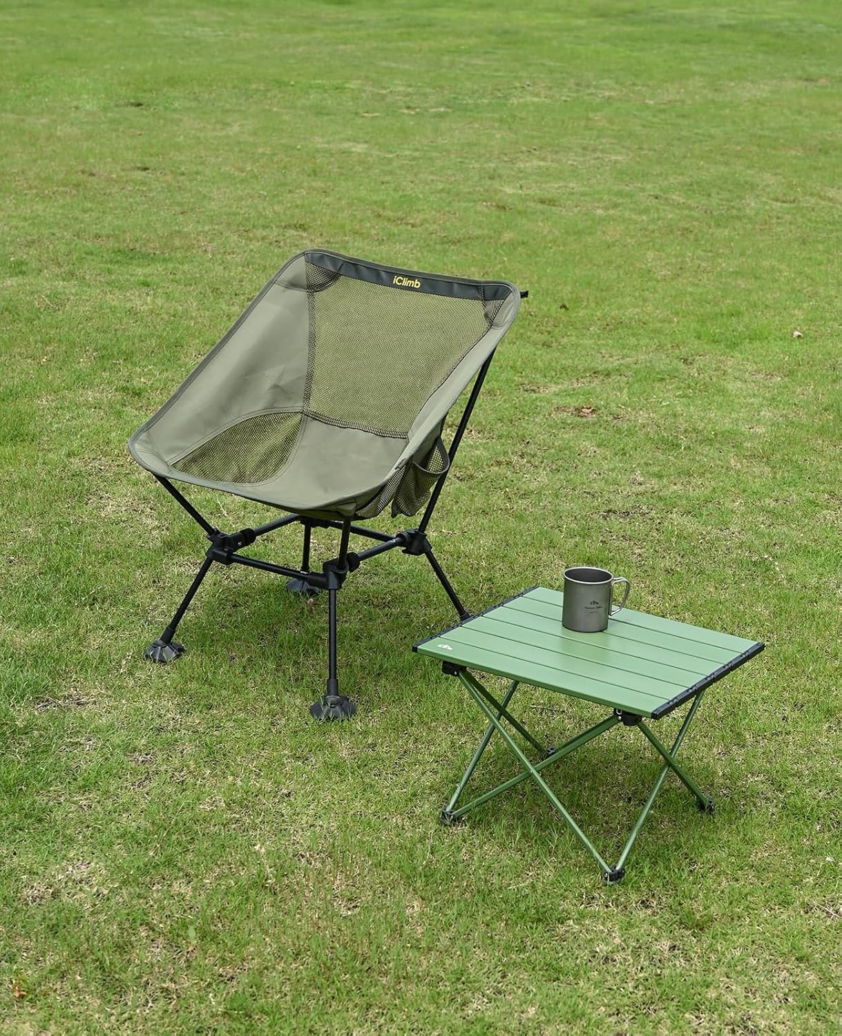 Chaise de plage pliante de camping compacte et ultralégère