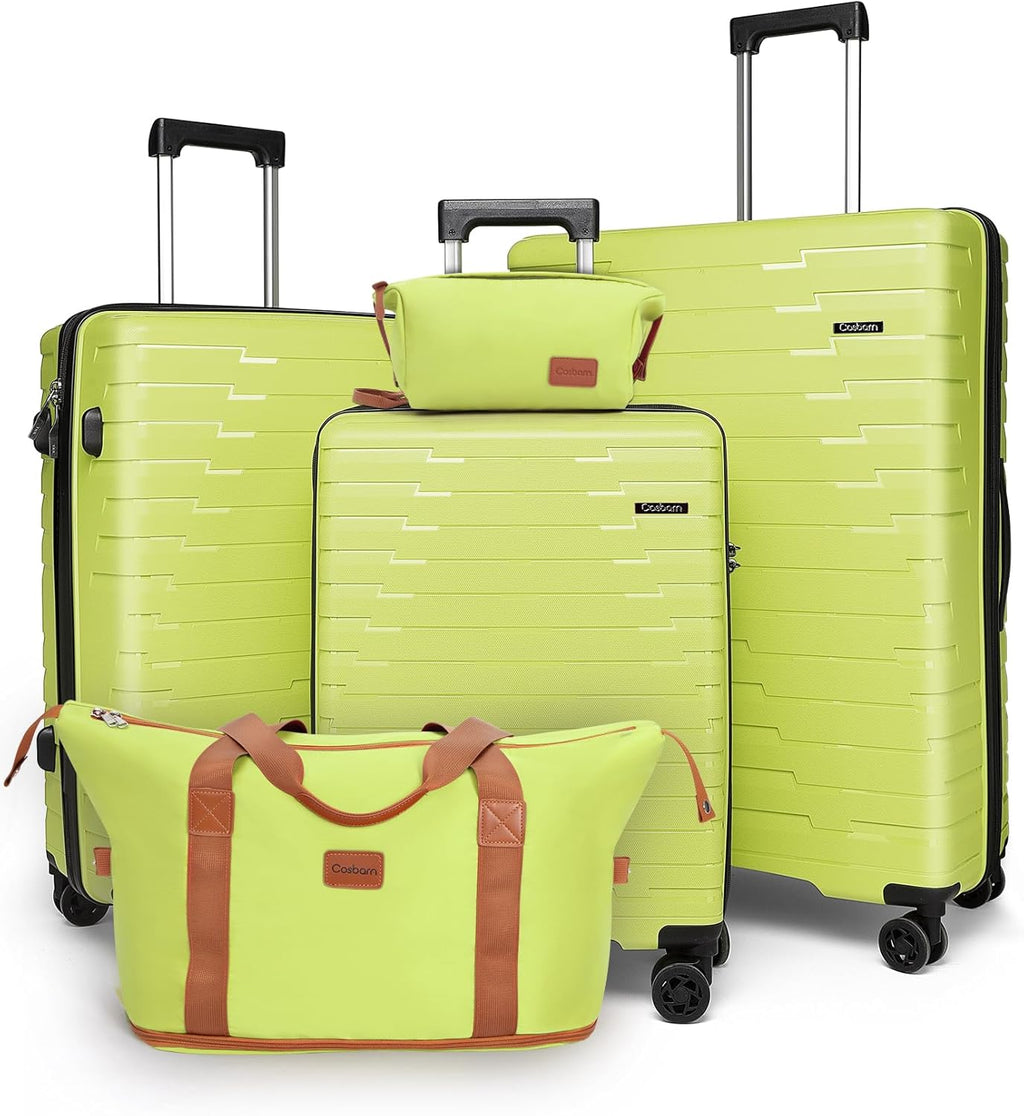 Ensemble de 5 bagages à roulettes, valise rigide en ABS avec roulettes pivotantes
