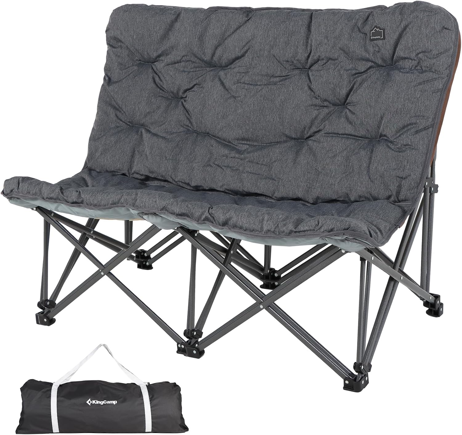 Chaise papillon, chaise de camping extra large, épaisse et confortable, chaise pliante portable, siège robuste de 400 lb