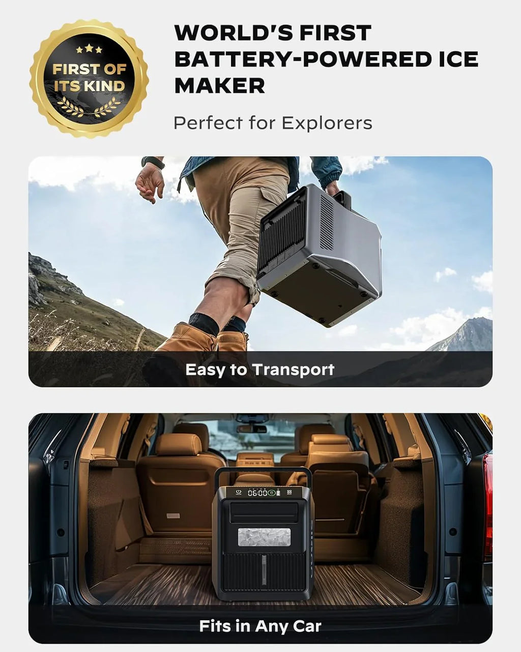 Machine à glace à mâcher Silonn avec fonction autonettoyante