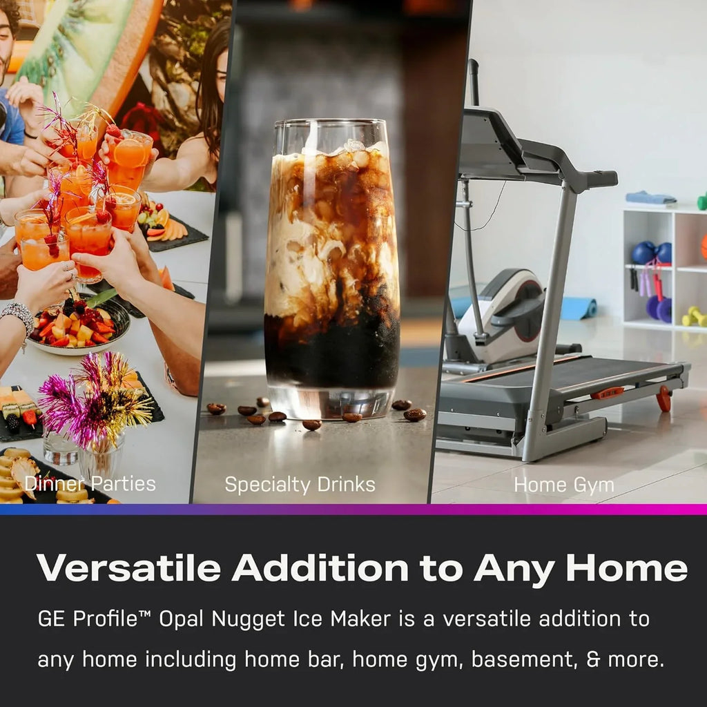 Machine à glaçons GE Profile Opal 2.0 avec réservoir d'eau de 0,75 gallon
