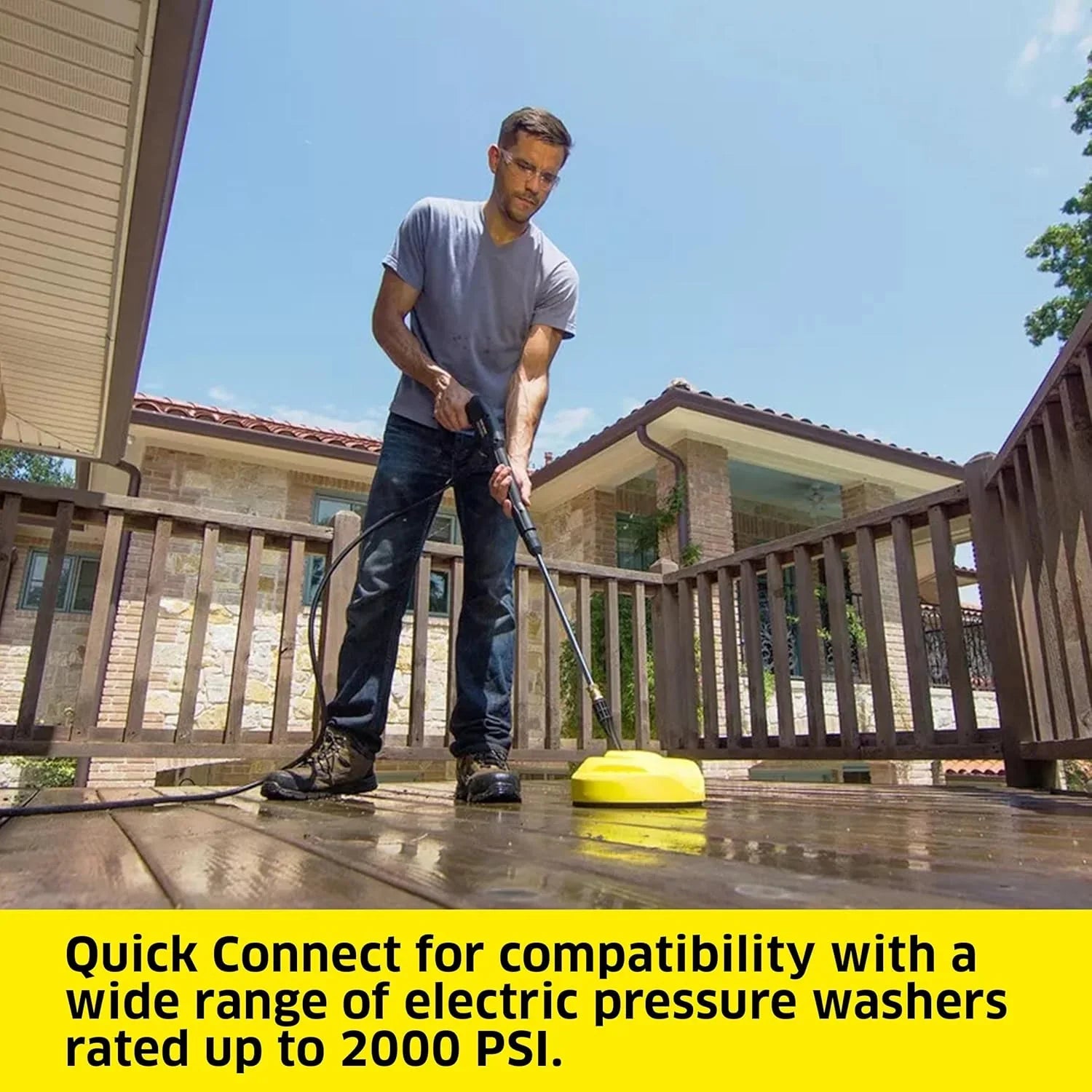 Nettoyeur haute pression Kärcher K1700 3 buses, boîte à détergent