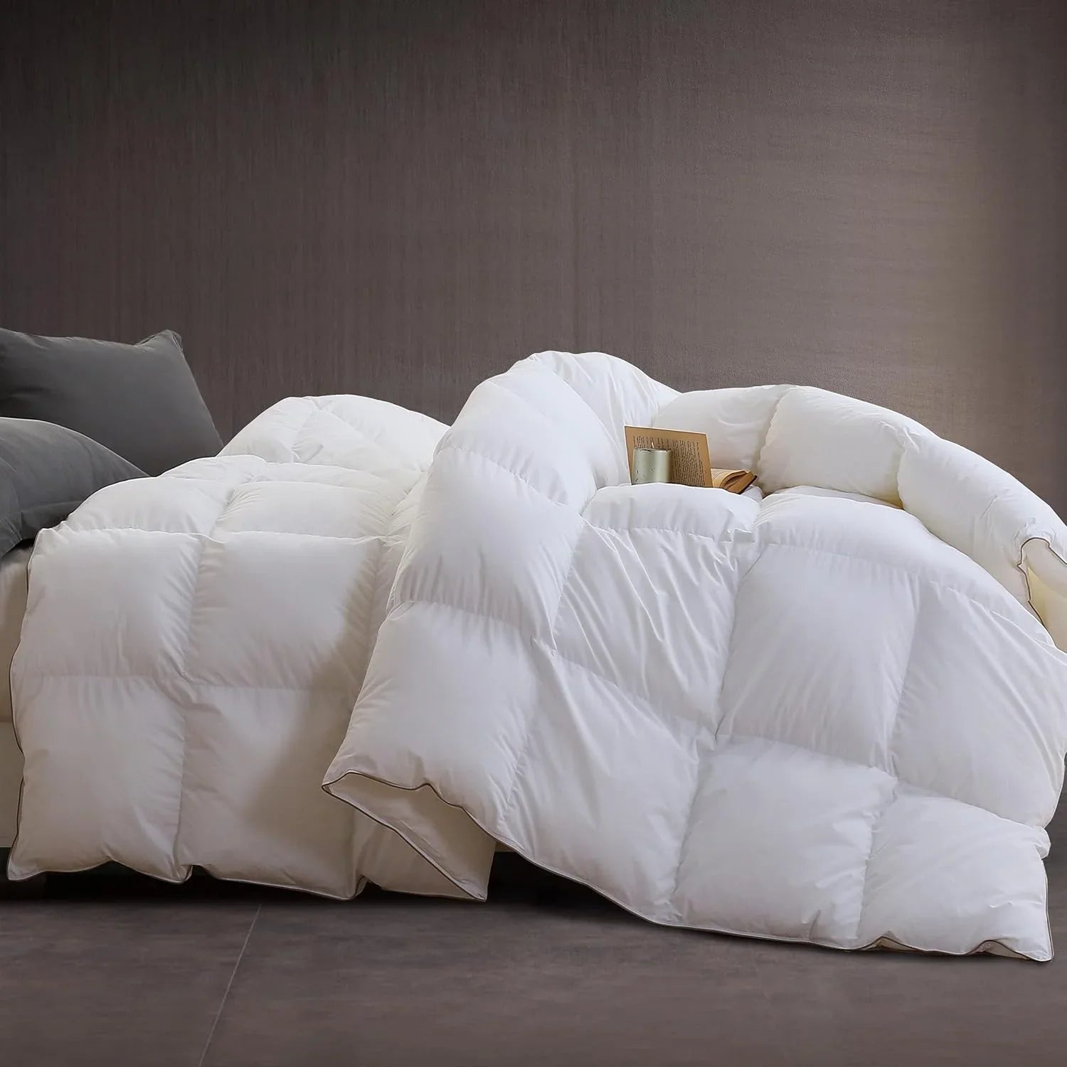 Couette en duvet de qualité supérieure avec design à cloisons 3D