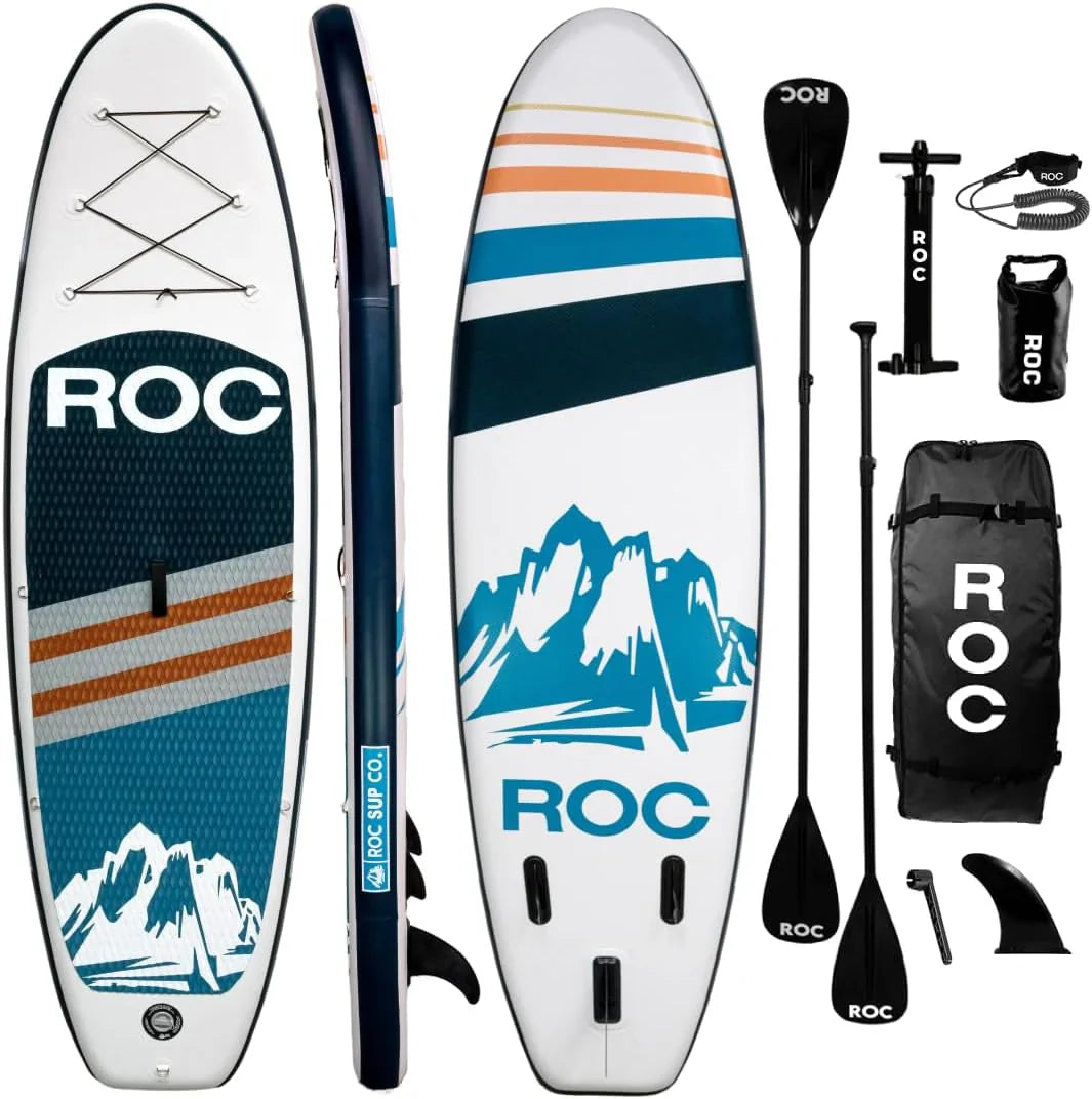 Planche de stand-up paddle gonflable ROC, accessoires de planche SUP paddle de haute qualité