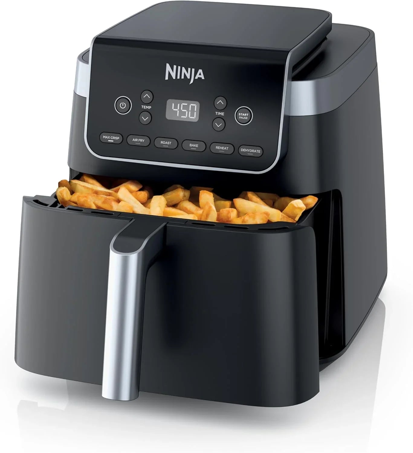 Friteuse à air Ninja Air Fryer Pro 5 pintes 4 en 1 qui fait frire, cuire, réchauffer et déshydrater à l'air