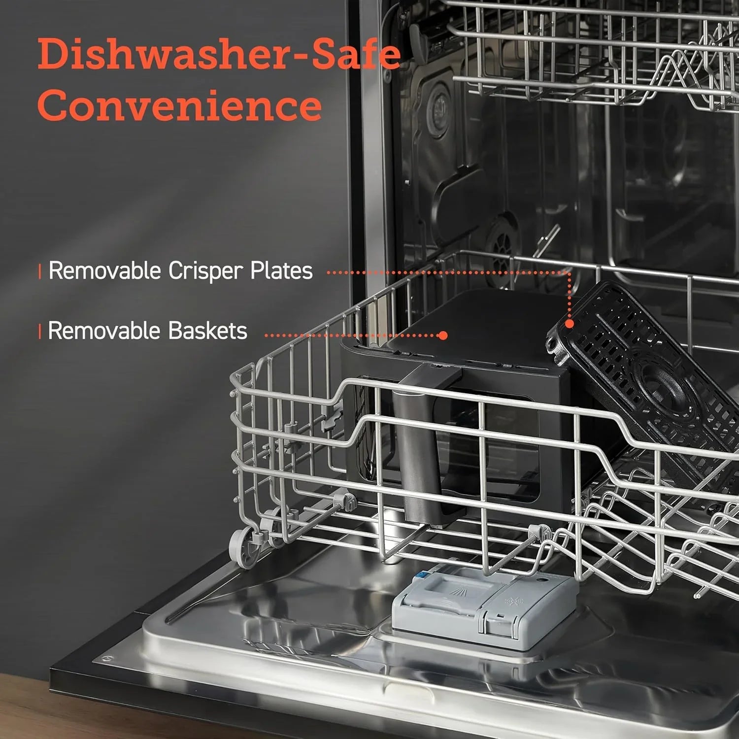 Friteuse à air double fonction 10 en 1 COSORI 9Qt avec deux paniers Cuisson et finition simultanées, cuisson au four, grillage, réchauffage et grillage