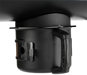 Grill à charbon TEENO, gril de cuisson XXL, gants anti-brûlure, thermomètre, tiroir à cendres,