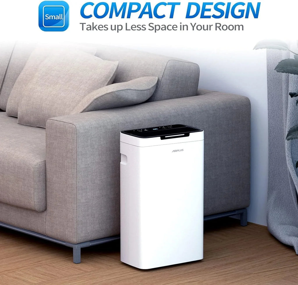 Déshumidificateur de sous-sol AIRPLUS de 1 500 pi², puissant déshumidificateur de 30 pintes