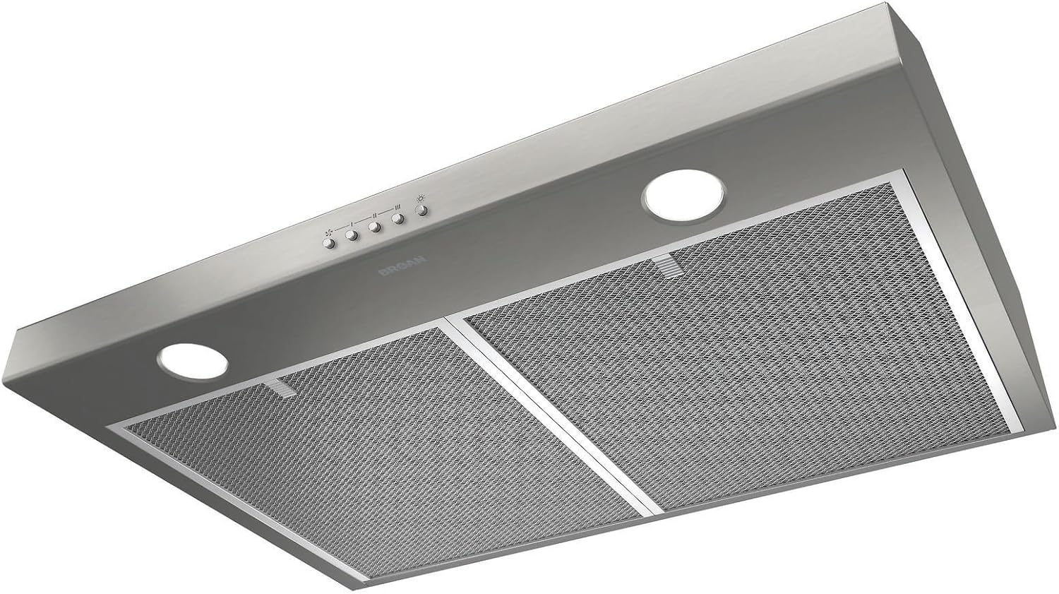 Hotte de cuisinière sous-armoire Broan-NuTone Glacier à trois vitesses avec éclairage DEL, conforme aux normes ADA