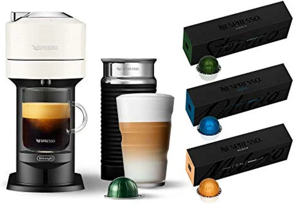Nespresso Vertuo Next de De’Longhi – Machine à café et expresso blanche