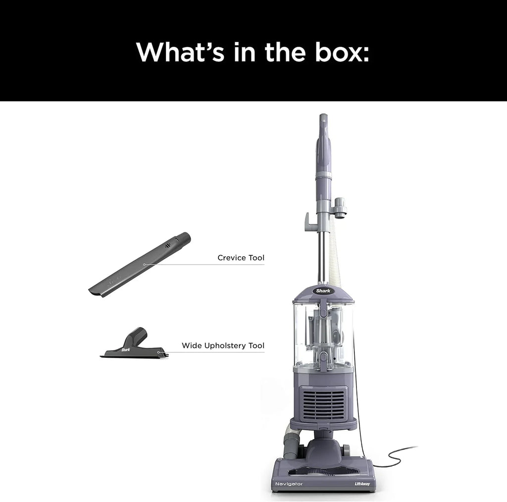 Aspirateur vertical Navigator amovible de luxe avec grand bac à poussière, filtre HEPA et volant pivotant