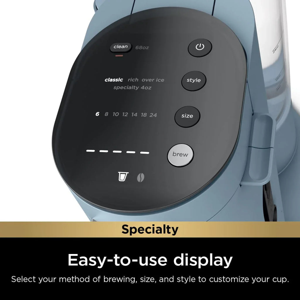 Cafetière mono-tasse Ninja Pods & Grounds, compatible avec les dosettes de café K-Cup