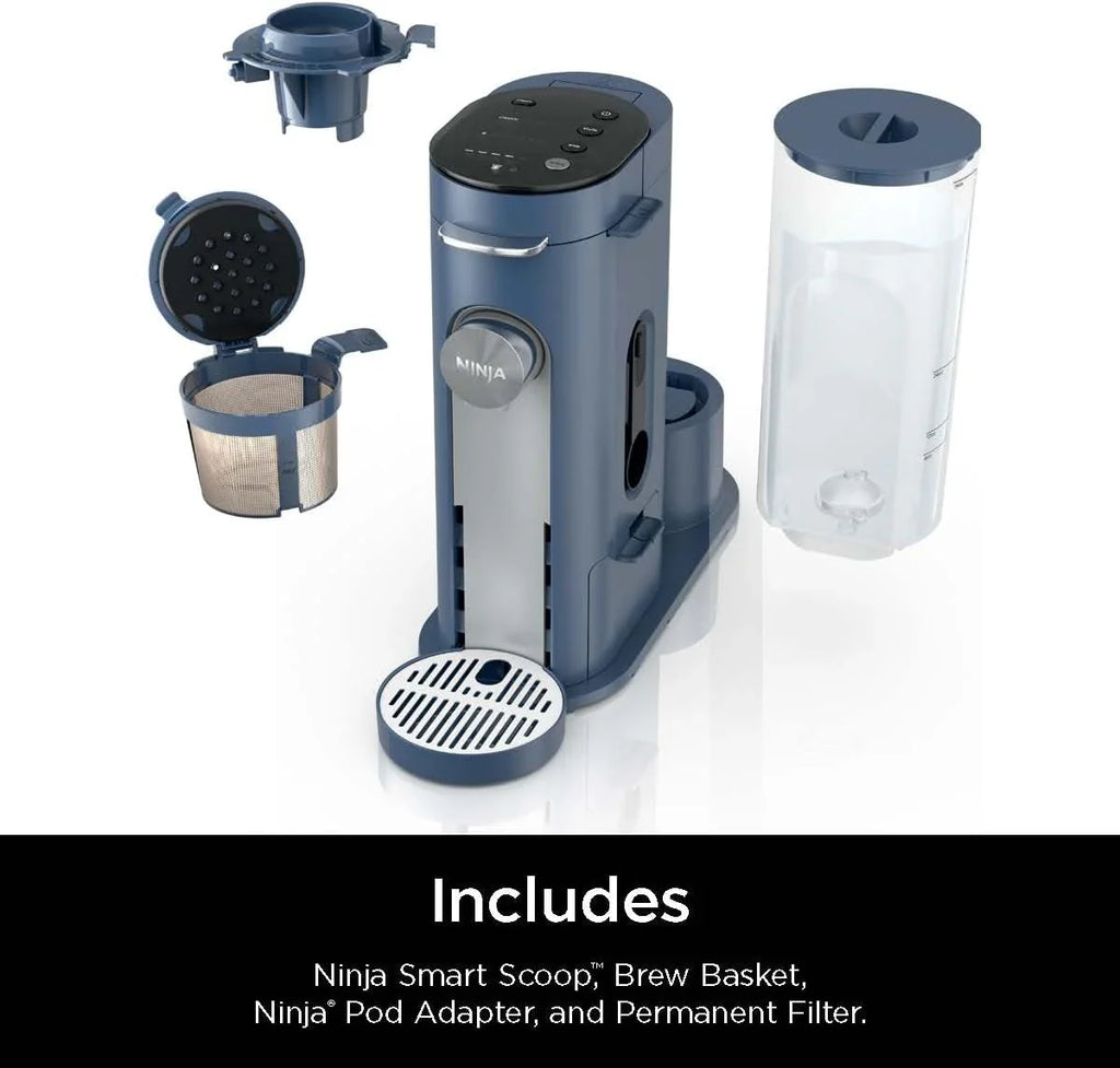 Cafetière mono-tasse Ninja Pods & Grounds, compatible avec les dosettes de café K-Cup