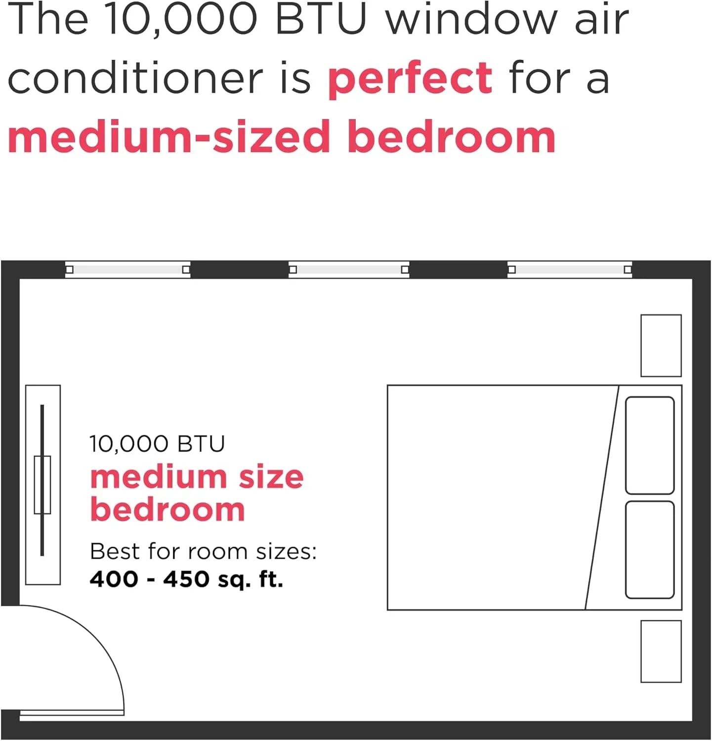 Climatiseur Frigidaire GHWQ103WC1 Inverter silencieux, 10 000 BTU, avec Wi-Fi