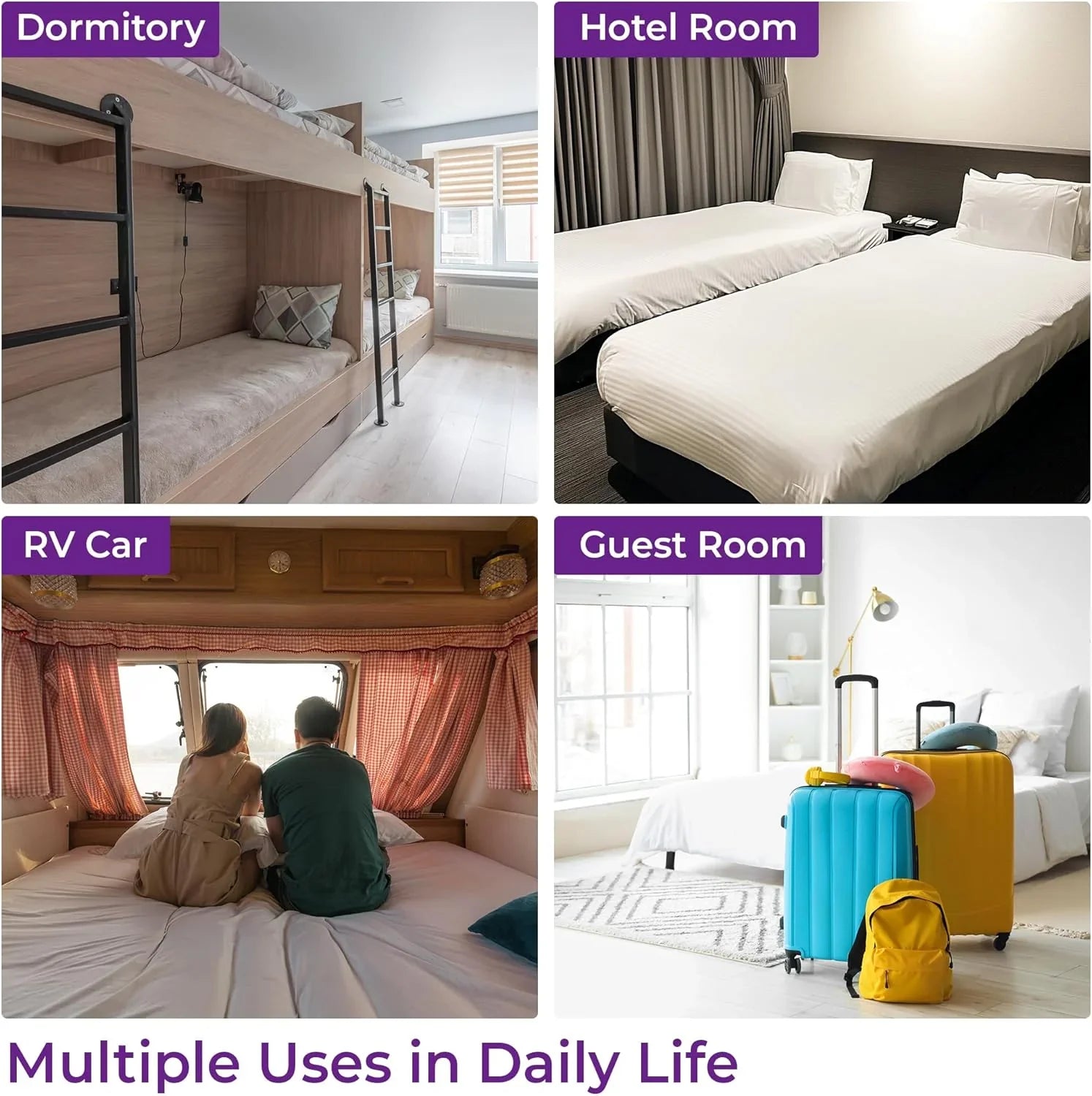 Matelas en mousse à mémoire de forme GAESTE de 8 pouces, entièrement rafraîchissant, matelas dans une boîte