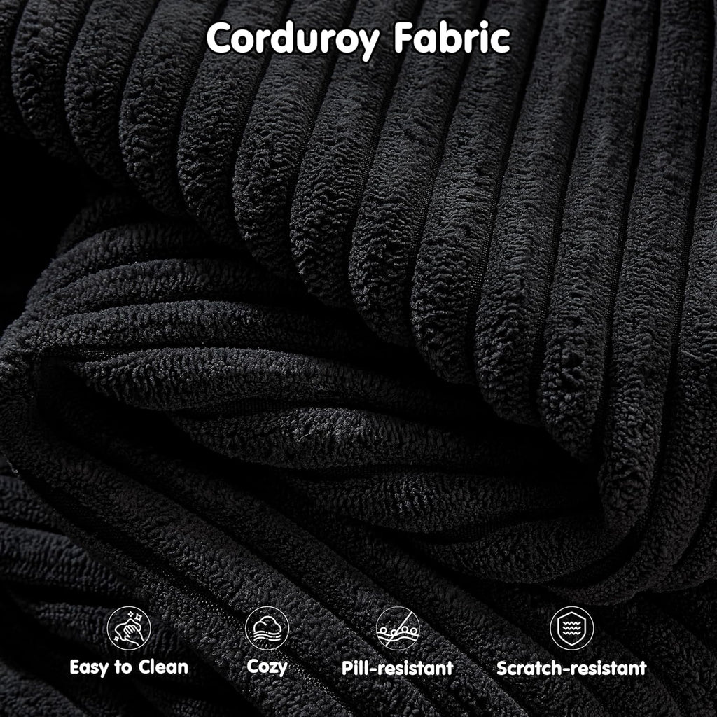 Canapé Ovios 104" Cloud Section Fauteuil en L, canapé modulaire moderne