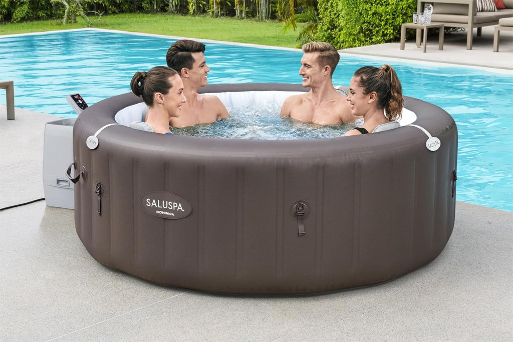 Spa gonflable Bestway SaluSpa Miami EnergySense AirJet (180 x 66 cm) | Spa portable avec 2 housses