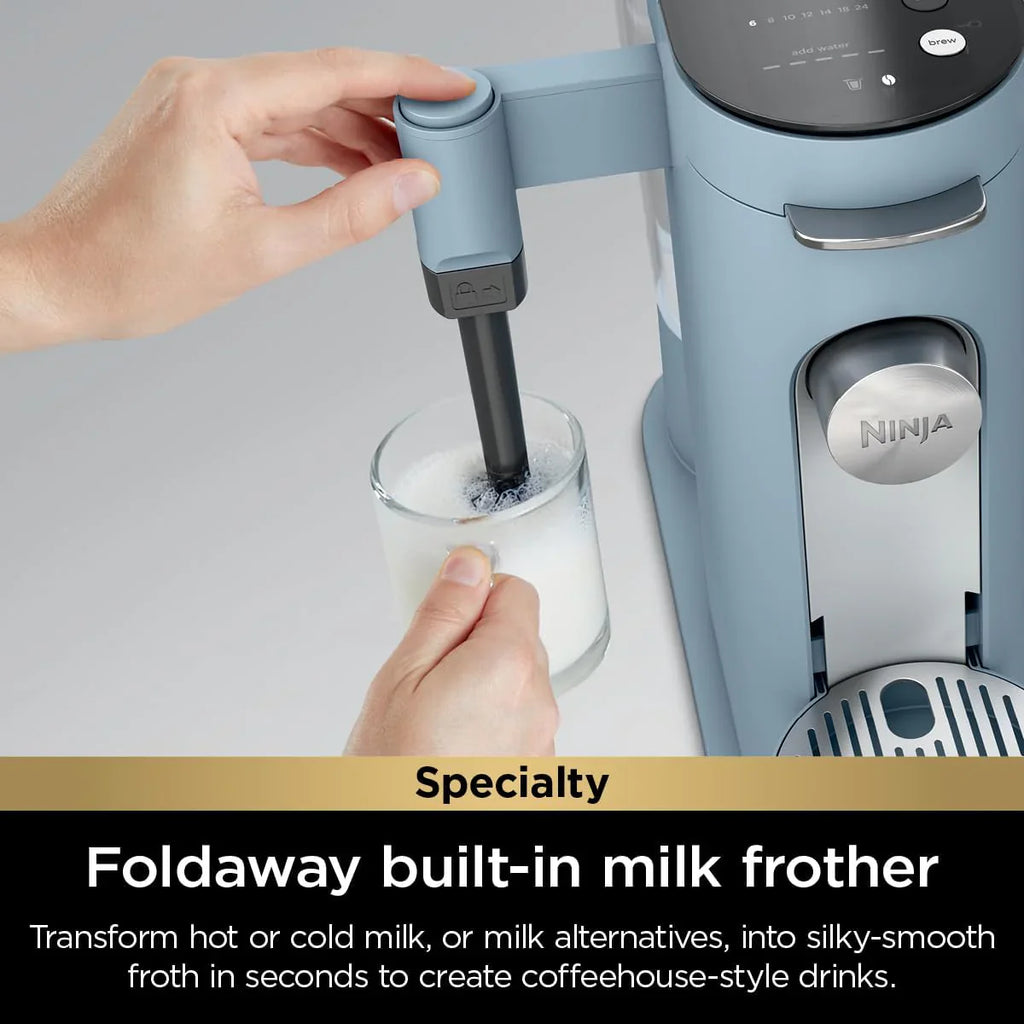 Ninja | Cafetière | Tasse unique | Infusion avec dosettes et mouture | Compatible K-Cup | 4 méthodes d'infusion