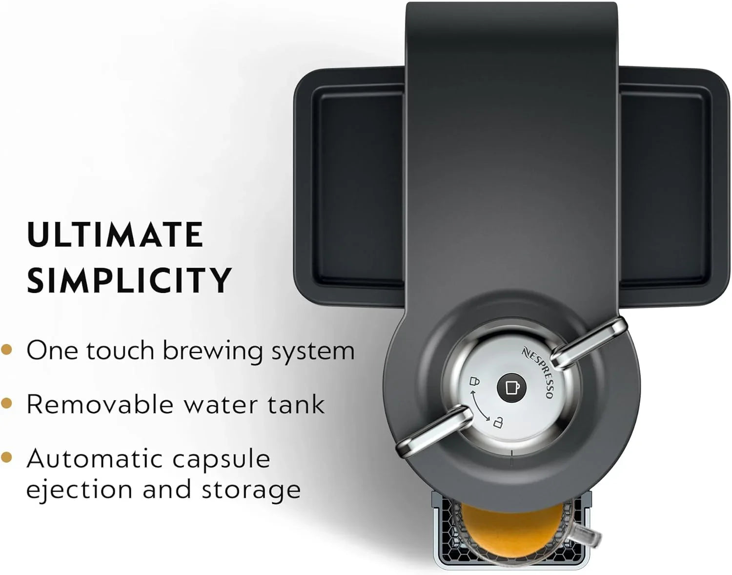 Machines à café et expresso simples Nespresso De'Longhi Vertuo