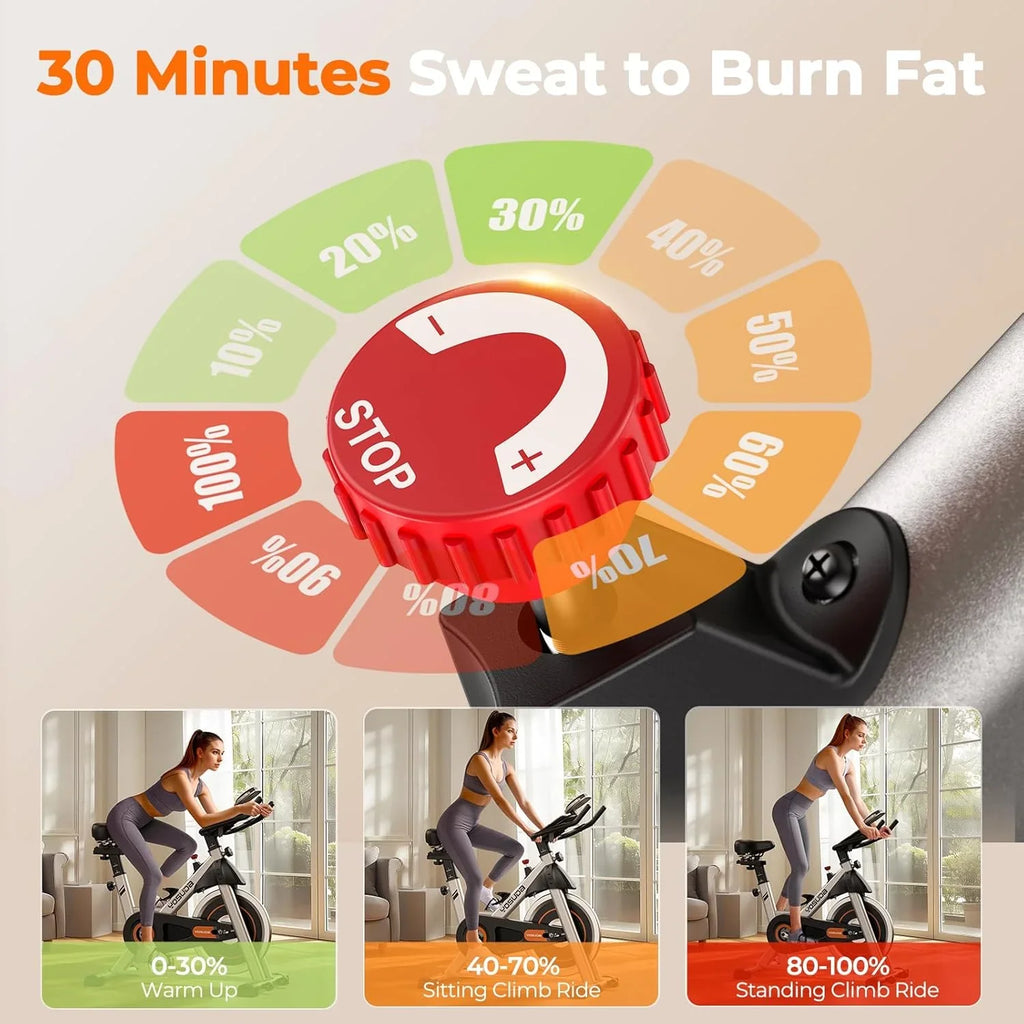 Vélo de fitness de marque Arita Tapis de course de fitness fixe à domicile Conception silencieuse, support pour tablette