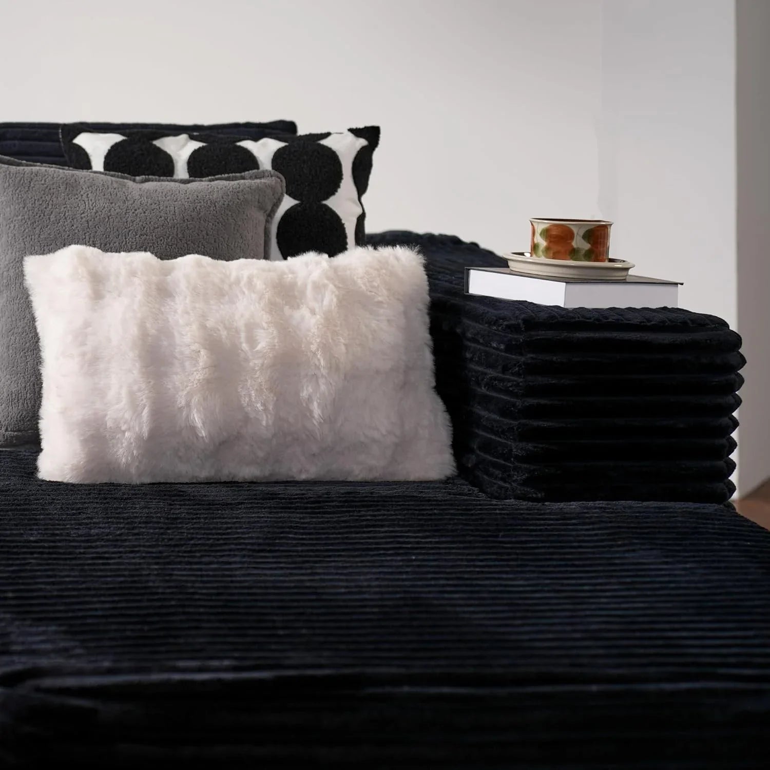 Canapé Ovios 104" Cloud Section Fauteuil en L, canapé modulaire moderne