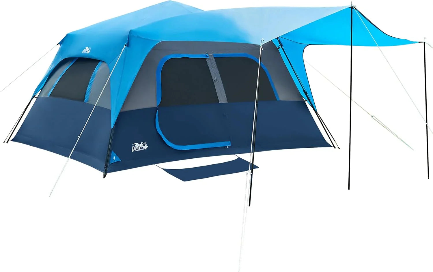 Tente à ouverture rapide, tente de camping familiale, tente de camping pop-up, grande tente imperméable pour le camping en plein air