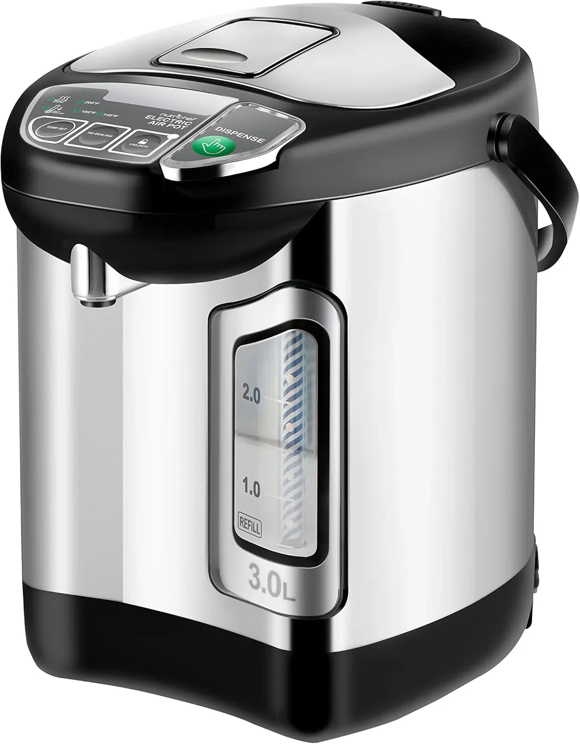 Chauffe-eau et distributeur d'eau chaude NutriChef, distributeur de boissons électrique 8 L