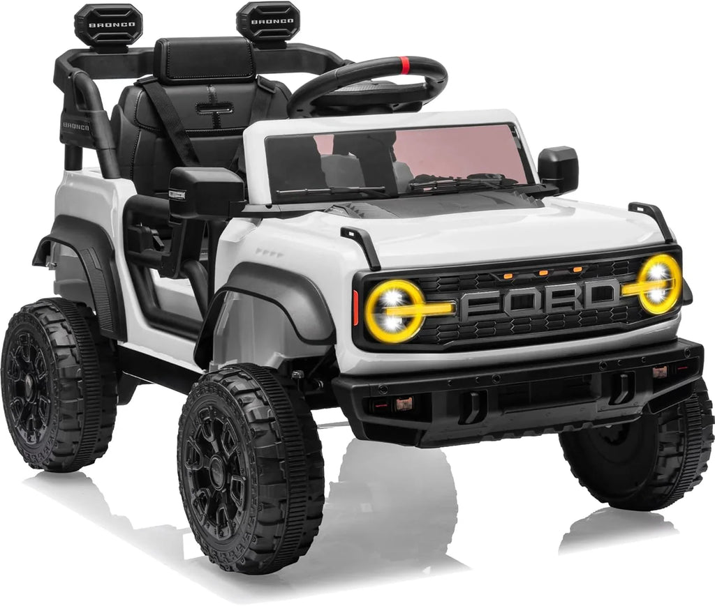 Camion rose pour enfants – Voiture électrique à piles