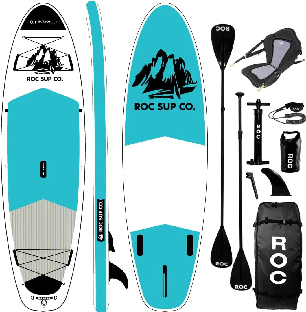 Planche de stand-up paddle gonflable ROC, accessoires de planche SUP paddle de haute qualité