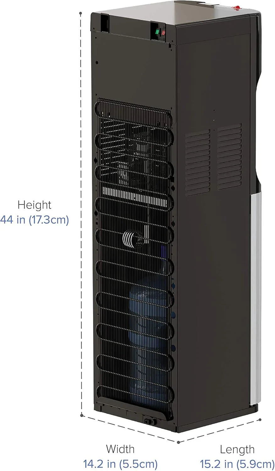 Abreuvoir à chargement par le bas pour bouteilles de 5 gallons - 3 températures